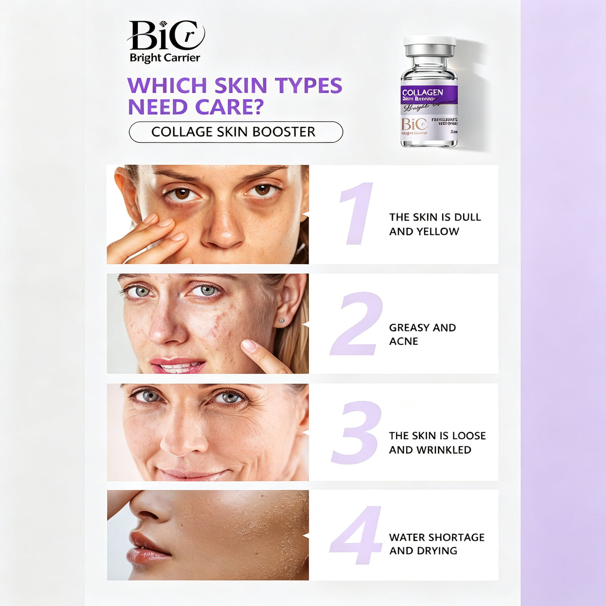 BIC Anti-Wrinkle Eye Skin Booster | Microneedle Infusion Serum, Fade Dark Circles